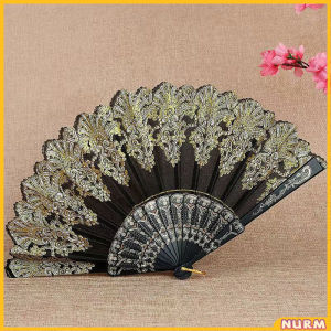 1Pc Dance Hand Held Fans Photo Props Wedding Party Decoration Chinese Style Folding Fan Nurm