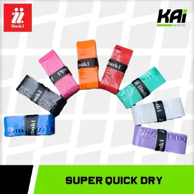 Ibuki Tacky Grip Super Quick Dry - Padel / Tenis / Badminton - Made In Japan
