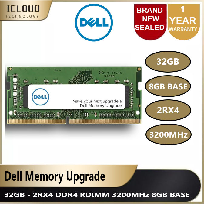 DDR4 32GB RAM│Dell Memory Upgrade Memory Module│32GB 2RX4 DDR4