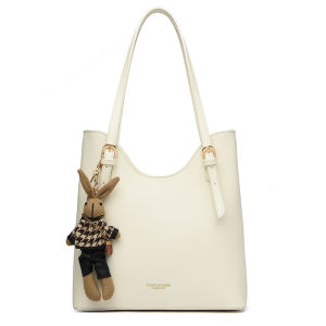 Light Luxury Texture 2025 New Versatile Shoulder Bag for Women Commuting Large Capacity Bag Handheld Bucket Bag