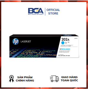 Mực In HP 202A Cyan Original LaserJet Toner Cartridge (CF501A)