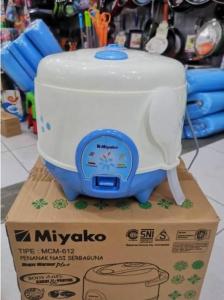 MIYAKO RICE COOKER / MAGIC COM MCM 612 / RICE COOKER BERSTANDAR SNI/mejikom 1 liter/mejikom mini 1 liter