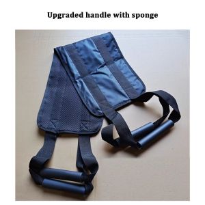 Elderly Patient Turning Over Assist Belt Helping to Sit Up and Move Assist Disabled Care Belt