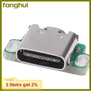 fanghui สำหรับ gbasp USB-C w. อุปกรณ์ดัดแปลงเสียงนินเทนโด gameboy ADVANCE SP gbasp พอร์ตชาร์จเปลี่ยนเป็น USB Type-C USB-C