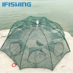 Portable Folding Fishing Net Retractable Telescoping Aluminum