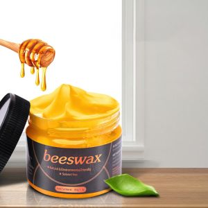G57 Sáp Ong Đánh Bóng Đồ Gỗ Sàn Gỗ  Beeswax 80gr - Làm mới Phục hồi màu gỗ vết xước bàn ghế tủ cửa gỗ GA625