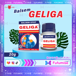 Balsem Otot GELIGA Cap Lang 20g | Obat Nyeri Otot | BPOM