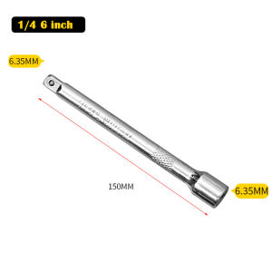Socket ratchet wrench extension bar 1/4" 3/8" 1/2" crv150/250mm long bar