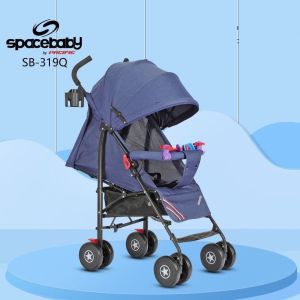 (BANDUNG) Kereta Dorong Bayi Spacebaby Pasific SB319Q New Born-3 Tahun Duduk Rebah Tidur Buggy Baby Stroller