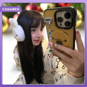 【CANAMEK】 1 miếng bọc tai thỏ hoạt hình thời trang bịt tai bảo vệ lạnh ngoài trời bịt tai mềm mại sang trọng bịt tai ấm áp mùa đông sáng tạo