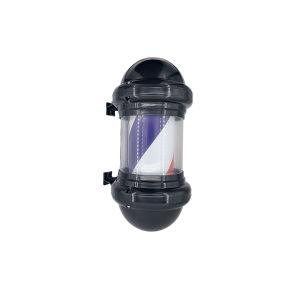 220V - 240V Barber Pole Light Heavy Duty Type 50cm Red White Blue ABS Plastic Cover For Hair Salon