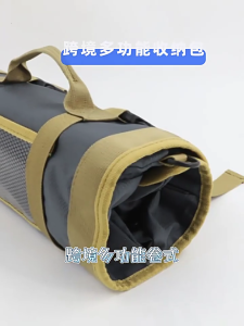 Tay có thể gập lại túi dụng cụ trong vải oxford công cụ tổ chức với 6 túi để tổ chức và lưu trữ công cụ cho pillers nhỏ