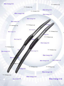 1 cái Chổi gạt mưa cao cấp 3 khúc lắp cho xe ô tô sang ô tô con các loại phổ biến dài 35cm 40cm 45cm 50cm 55cm 60cm lắp cho xe tải nặng