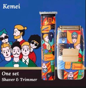 Alat Cukur Rambut Kemei KM-1102H KM-5017 Hair Clipper Hair Trimmer Shaver Shaving Machine KM 1102 5017
