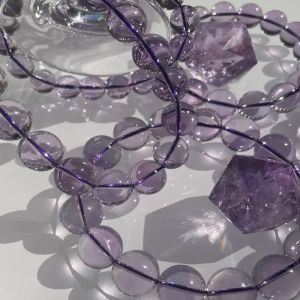 Bolivian Amethyst Natural Purple Crystal Amethyst bracelet for girl purple Quartz jewelry gift Amethyst