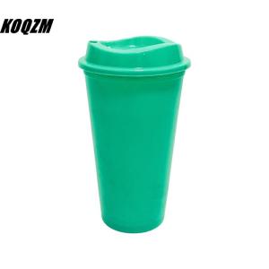 KOQZM Popular Coffee Mug Shatterproof Cup Wide Application Unbreakable PP Lid Travel Bottle