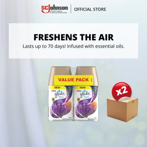 Glade Room Air Freshener Automatic Spray Refill (252ml x 4)