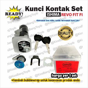 Kunci Kontak Set + Jok Assy Honda Revo FIt FI Revo 110 Fi (Impact)