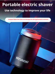 Mens Portable Mini Electric Shaver Rechargeable Waterproof Washable Razor Full Body Hair Remover Type-C Fast Charging Travel