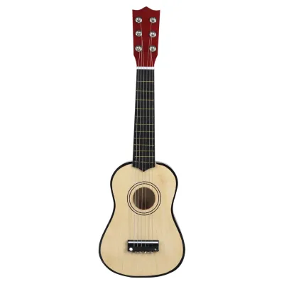 Soprano 6 Strings Spruce Basswood Guitar Set Complete Package 21 Inches