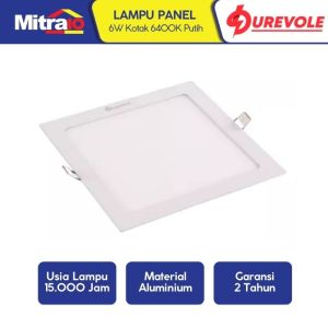 Durevole Led Panel Kotak DN-YN-IPSPL 6 Watt Putih