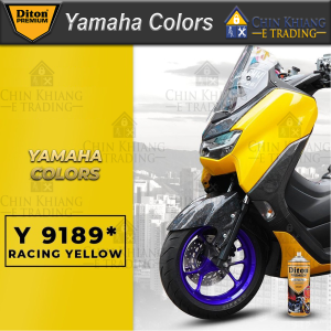 Diton Premium Y9189 Racing Yellow Y 9189 Yamaha Colors Motorcycle Spray Paint 400ml