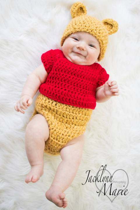 Winnie the pooh crochet hot sale outfit