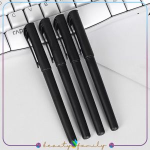 BF-A45 Pulpen Hitam 0.7mm Motif Polos Tinta Hitam Simple Ballpoint / Pena Alat Tulis Kantor Sekolah