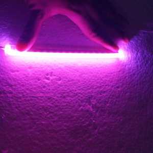 LAMPU ALIS 15CM & DEMON 3LED WARNA UNGU FLEKSIBEL MOTOR MOBIL