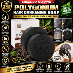 Best Seller POLYGONUM MULTIFLORUM SHAMPOO SOAP (ORIGINAL) | Organic Natural Shampoo Bar for Treated Dry Damaged Hair | Promoting Hair Growth Strengthening Hair Roots & Potentially Darkening Gray Hair | Oil Control & Moisturizing | Prevents Hair Loss