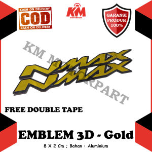 2PCS EMBLEM Nmax OLD NEW CUSTOM STICKER Motor TIMBUL 3D N MAX