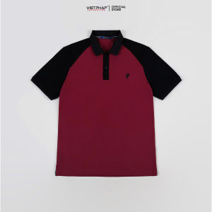 Áo Polo Nam Casual Chất Cotton Pique Form Suông Co Giãn Thoáng Mát Trẻ Trung  VIỆT PHÁP 3401