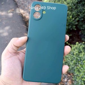 เคส สำหรับ Samsung A07 รองกำมะหยี่+ซิลิโคนกันกล้อง #A07