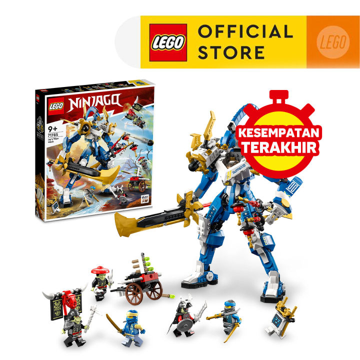 LEGO NINJAGO 71785 Jay's Titan Mech Building Toy Set (794 Pieces