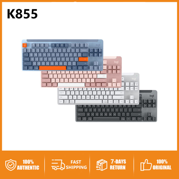 K855 Original Logitech Signature K855 Wireless Bluetooth Mechanical Keyboard ...