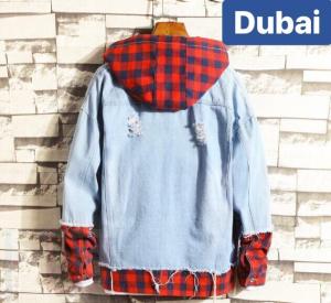 ÁO KHOÁC JEAN NAM CHẤT BÒ NÓN VẢI NỈ CAO CẤP HOT TREND NHẬT BẢN - DUBAI FASHION