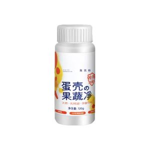 蛋壳果蔬净泡洗粉：蔬菜水果清洗剂，无残留更放心 Eggshell Fruit and Vegetable Cleaning Powder: Residue-Free Vegetable and Fruit Cleaner for Peace of Mind