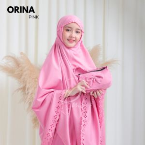 PUSAT MUKENA INDONESIA-MUKENA DEWASA KATUN LASER CUT ORIN