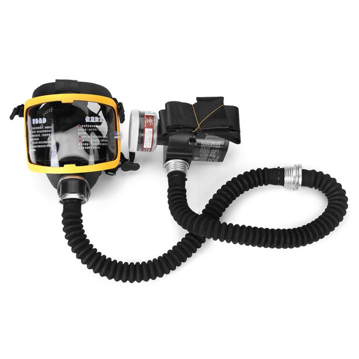 Protective Electric Constant Flow Supplied Air Fed Full Face Gas Mask