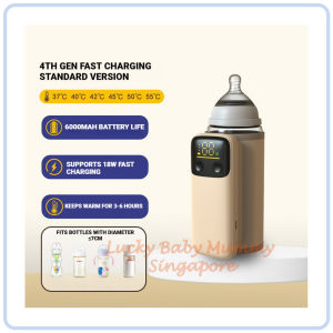 【DAILY ESSENTIAL】 Rechargeable Baby Bottle Warmer – 6000mAh / 8000mAh