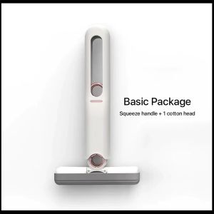 ZOLELE Compact Desktop Mop Eco-Friendly Cotton Head Foldable & Foldable Storage Compact Cleaning Mop for Desk Bathroom Car Windows and House Hold Glass - New