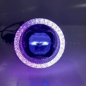 IBRIGHT Lampu Utama Projie Biled Matrix X1 ZE2XB Original RGB APP Shroud Body Black Biled Premium