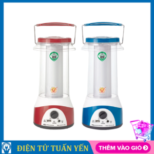 Đèn sạc tích điện Honjianda HJD-413 tích hợp cổng sạc USB - Hàng chính hãng