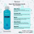 Shampo awday 3in1 serum hair treatment / shampoo awday memanjangkan rambut BPOM / rambut rontok. 