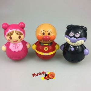 VERIDIAI PVC. Cốc uống nước cho bé trai vi khuẩn Đồ chơi bập bênh Thủ công Mô Hình Anpanman Anime Dễ thương Tượng Mô Hình Hành Động Anime Anpanman Quà tặng trẻ em