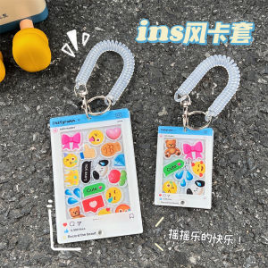 Ins Photo Frame Acrylic Stand-up Brand Keychain Pendant Card Holder