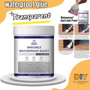 300G Transparent Van Transparent Waterproof Glue Waterproof glue transparent Waterproof Glue Green ingredients