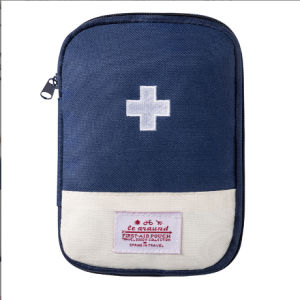 Gratis Semua - Tas Obat Medicine Pouch Korean Travel Organizer / Tempat Penyimpanan Obat / Tas Pouch P3K First Aid Kit Bag Touch