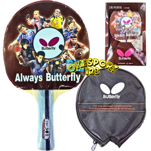 BAD PINGPONG DUS BUTTER NO.3 / BET TENIS MEJA DUS BUTTER NO.3 – Bet Siap Pakai