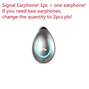 YOVONINE ชุดหูฟังบลูทูธใน YX08 5.0tws ที่หนีบหูข้างเดียวลดเสียงสเตอริโอเคลื่อนไหวหูฟังไร้สายขนาดเล็กแบบสัมผัส